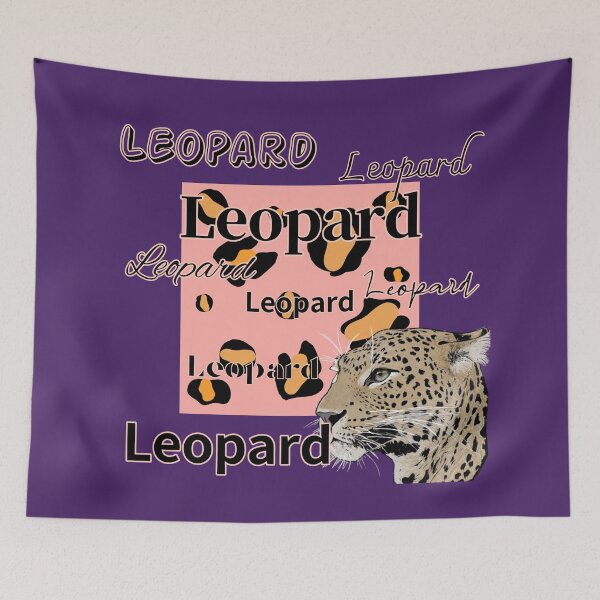 Item preview, Leopard,  typography designed and sold by zzzozzo.
