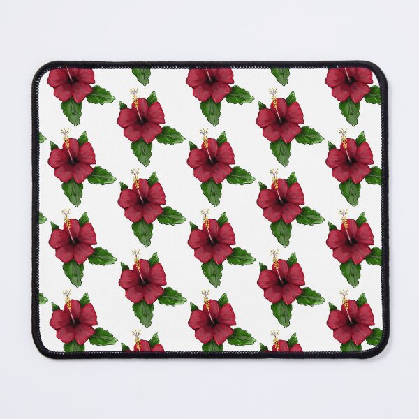 Item preview, Red Hibiscus Flower designed and sold by ElomaArts.