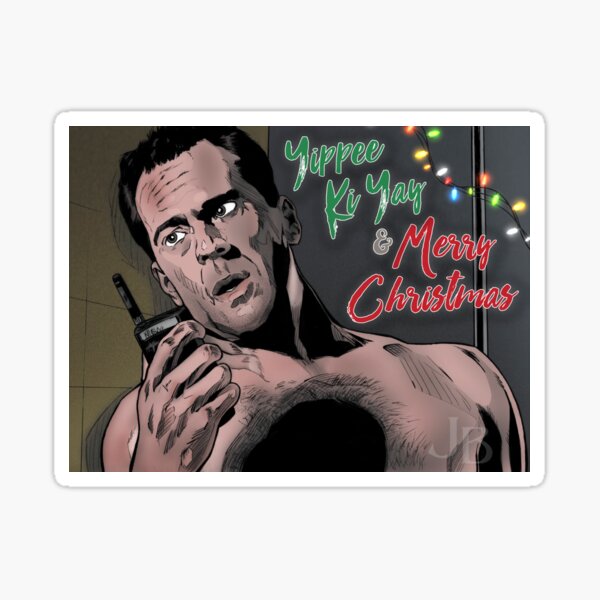 Item preview, Yippee Ki Yay & Merry Christmas - Die Hard designed and sold by johnboveri.