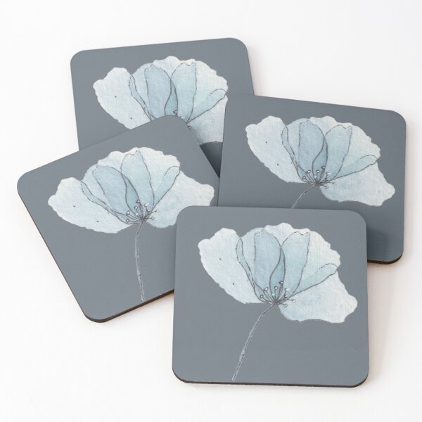 Item preview, Turquoise Fairy Flowers designed and sold by Waterwillow Art.