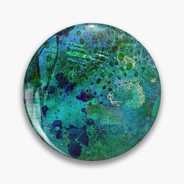Item preview, Teal Dissolve Abstract Art designed and sold by Sheree Burlington.