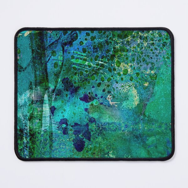 Item preview, Teal Dissolve Abstract Art designed and sold by Sheree Burlington.