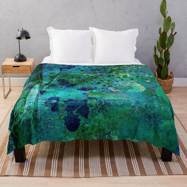 Item preview, Teal Dissolve Abstract Art designed and sold by Sheree Burlington.