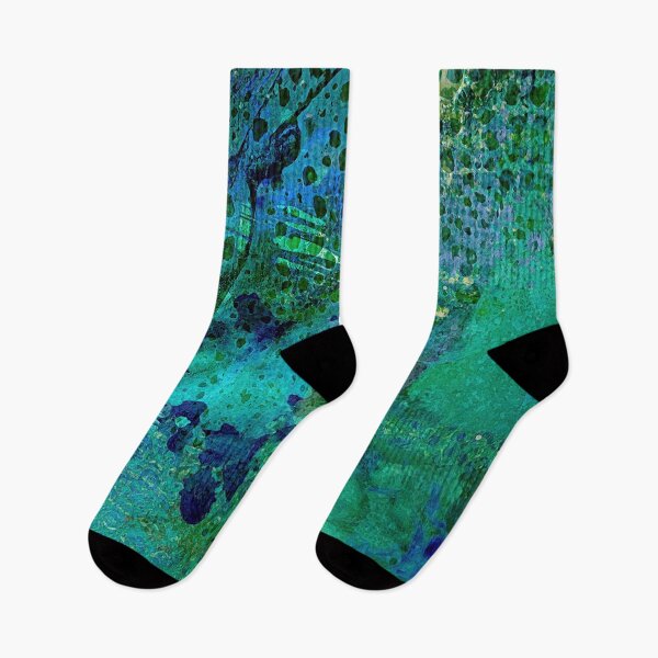 Item preview, Teal Dissolve Abstract Art designed and sold by Sheree Burlington.