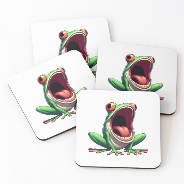Item preview, Screaming Froggy: A Symbol of Joy and Wonde designed and sold by DethLock.