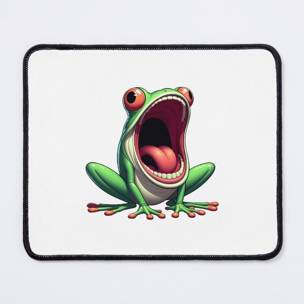 Item preview, Screaming Froggy: A Symbol of Joy and Wonde designed and sold by DethLock.