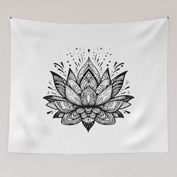 Item preview, Yoga, lotus flower, mandala designed and sold by iclipart.