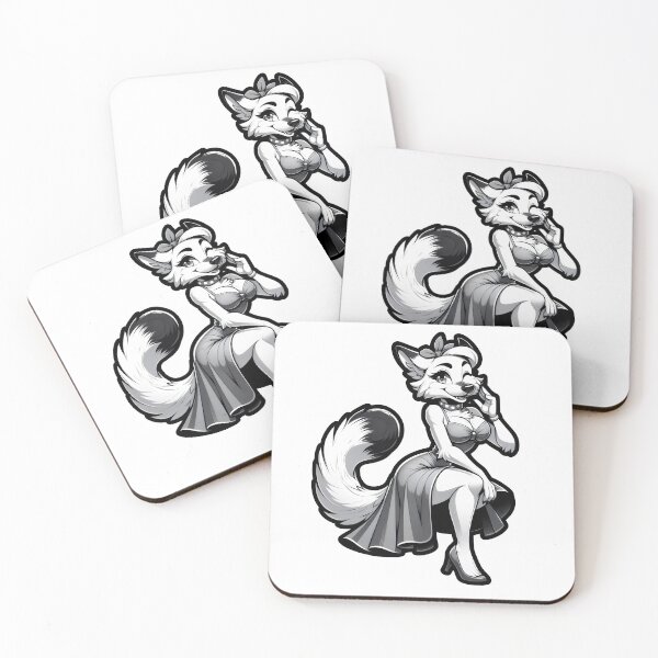 Item preview, 1950 Wolf pinups designed and sold by Truck Stop One.