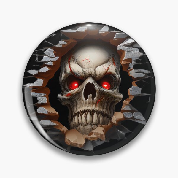 Item preview, Emerge of the Ethereal - Haunting Skull Illusion designed and sold by ColorsOfCulture.