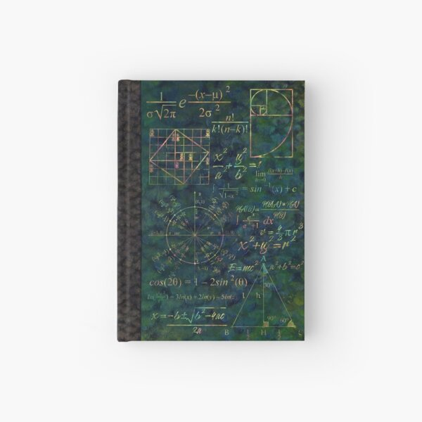 Dragonhide Math Notebook Hardcover Journal