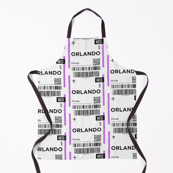 Item preview, Orlando, Florida Airplane Boarding Pass designed and sold by RoamInk.