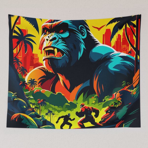 Item preview,  monkey in the jungle designed and sold by DesingRuiz.