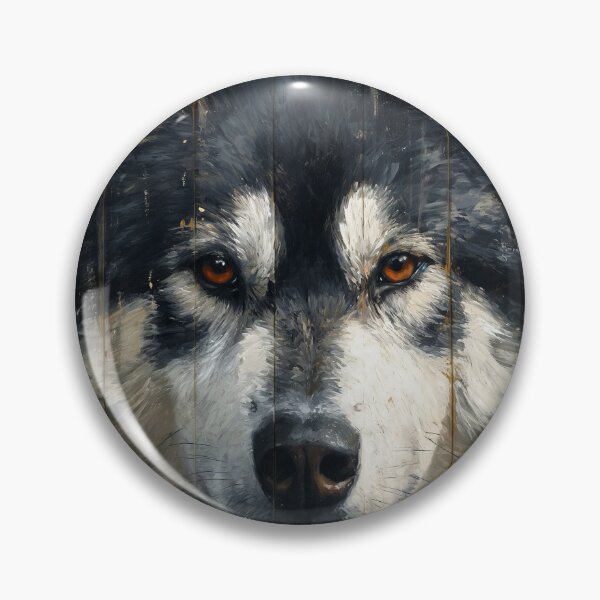 Artikelvorschau, Rustikaler Charme Alaskan Malamute Portrait entworfen und verkauft von StudiodeBoer.