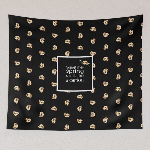 Item preview, Sometimes spring smells like a carrion designed and sold by D-Vogt-Grafik.
