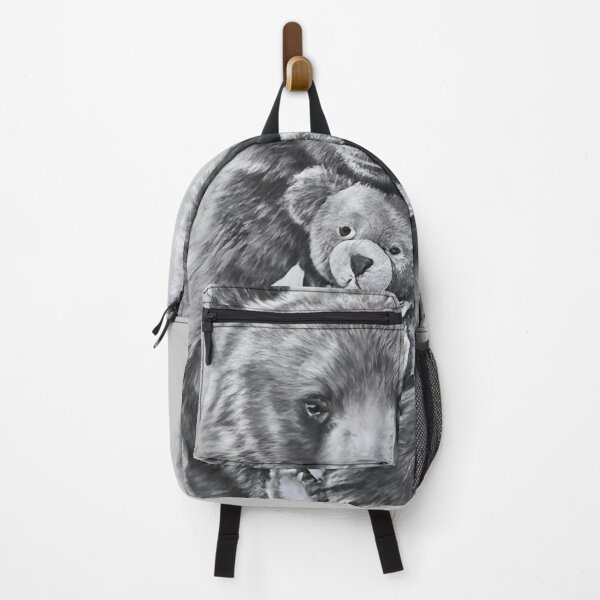 Item preview, Little Baby Bear Cub Holding a Toy Bear designed and sold by Luxpavo.