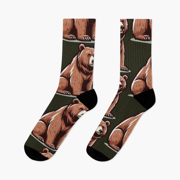 Item preview, Intense Gaze: Majestic Grizzly Bear’s Strength and Textured Fur designed and sold by DethLock.
