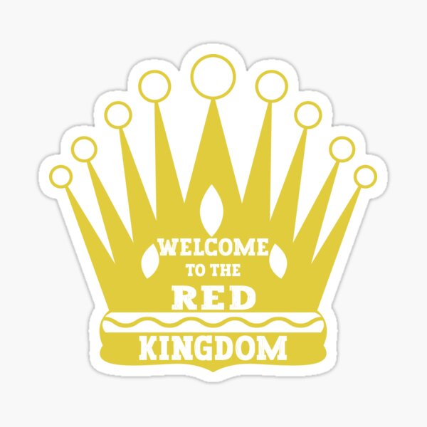 Item preview, Welcome To The Red Kingdom Cool quote About sport designed and sold by Ouzgane.