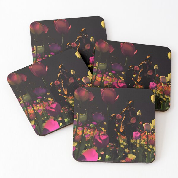 Item preview, “Electric Tulip Field” designed and sold by Art-Vortex-fr.