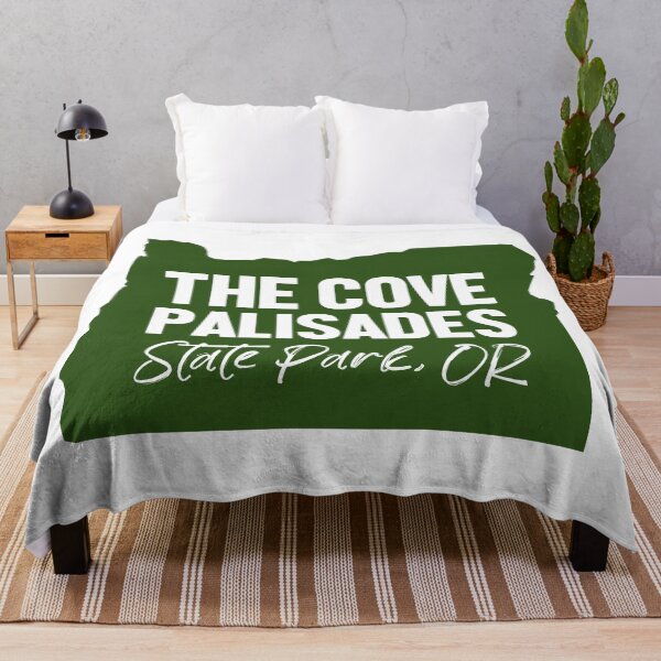 Item preview, The Cove Palisades State Park Oregon Map designed and sold by bivenart.