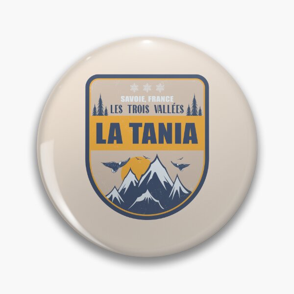 Item preview, La Tania France Vintage Winter Skiing Design designed and sold by CynthiaGraphics.
