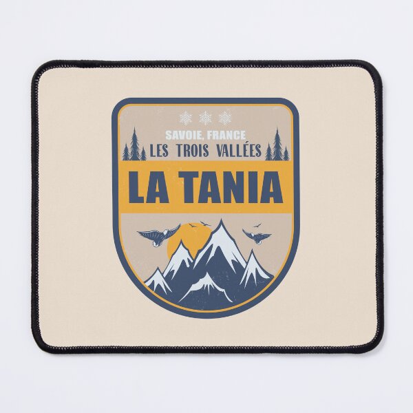 Item preview, La Tania France Vintage Winter Skiing Design designed and sold by CynthiaGraphics.