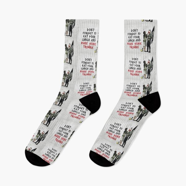 Item preview, Banksy - Don't Forget to Eat Your Lunch and Make Some Trouble designed and sold by WE-ARE-BANKSY.