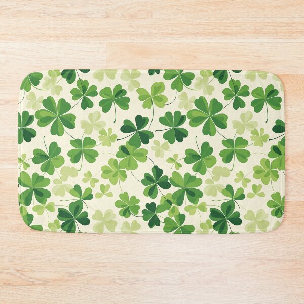 Item preview, Clover leaf Pattern with Pastel Background designed and sold by Frezcola.