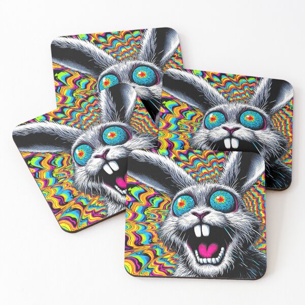 Item preview, Trippy Psychedelic Easter Bunny Freak Out designed and sold by AIPixelMaster.