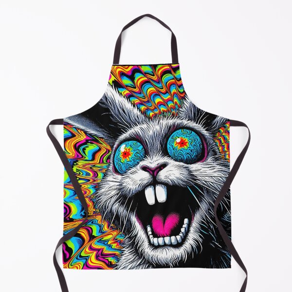 Item preview, Trippy Psychedelic Easter Bunny Freak Out designed and sold by AIPixelMaster.