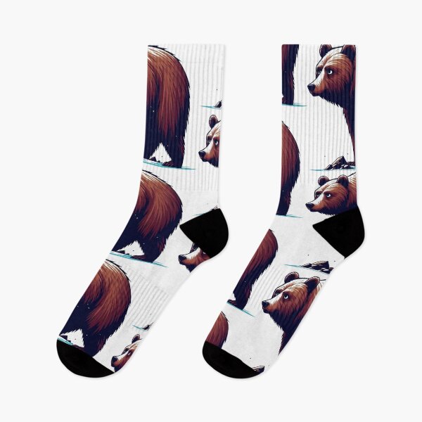 Item preview, Majestic Brown Bear: A Symbol of Forest Resilience designed and sold by DethLock.