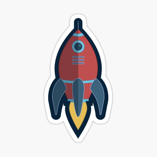 Item preview, Rocketship to the moon designed and sold by lexiearcher.