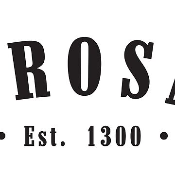 Artwork thumbnail, Trosa Södermanland Est. 1300 Black Letter Sweden by establishedwear