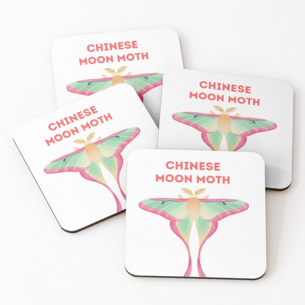 Item preview, Chinese Moon Moth Essential T-Shirt designed and sold by Qafilla  ⭐⭐⭐⭐⭐.