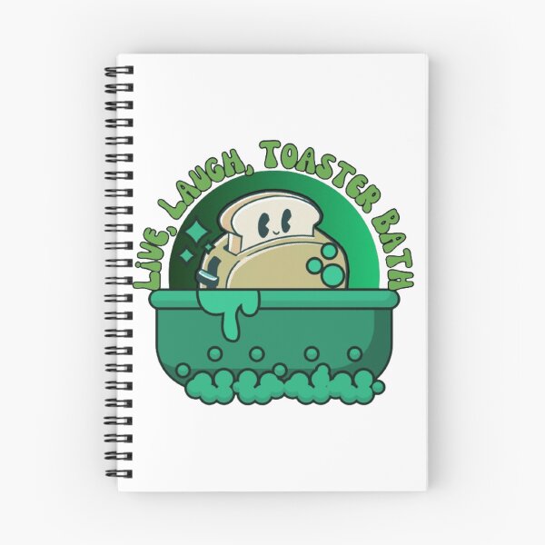 Item preview, Live, Laugh, Toaster Bath - Cool Green Print designed and sold by TGAL2.