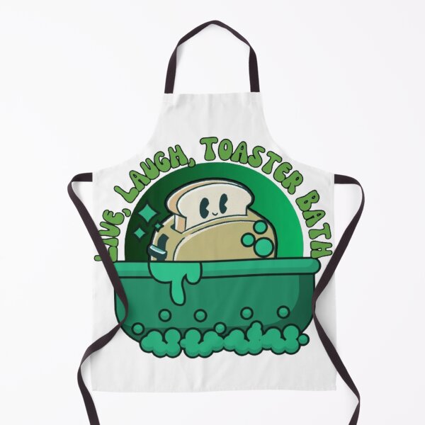 Item preview, Live, Laugh, Toaster Bath - Cool Green Print designed and sold by TGAL2.