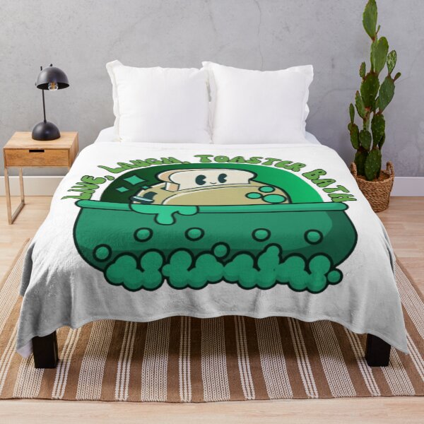 Item preview, Live, Laugh, Toaster Bath - Cool Green Print designed and sold by TGAL2.