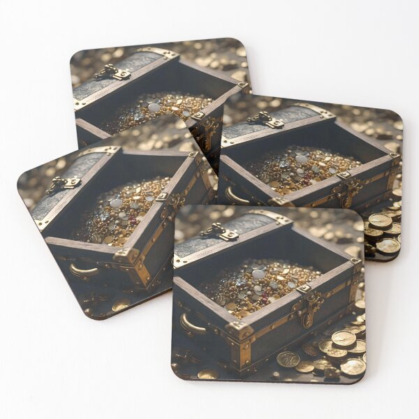 Item preview, a chest full of treasure digital art designed and sold by Artful Dreams.