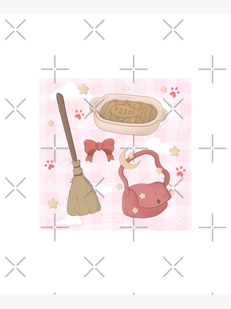 Thumbnail 5 of 5, Tote Bag, ๋࣭ ⭑⚝ kiki's delivery service things ๋࣭ ⭑⚝ designed and sold by Fluffy--Prism.