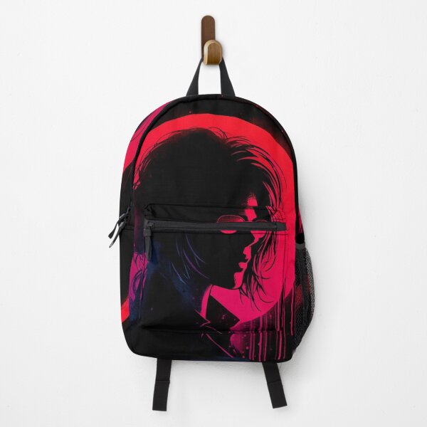 Item preview, Neon Girl Silhouette [neo noir aesthetic] designed and sold by RESToRAPTOR.