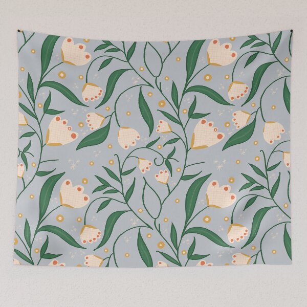 Item preview, Meadow Spring Floral Lavender  designed and sold by susycosta.