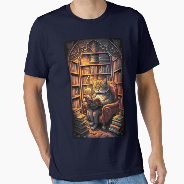 Artikel-Vorschau von Die Katzenhorde der Bibliothekare, designt und verkauft von freakystickey.