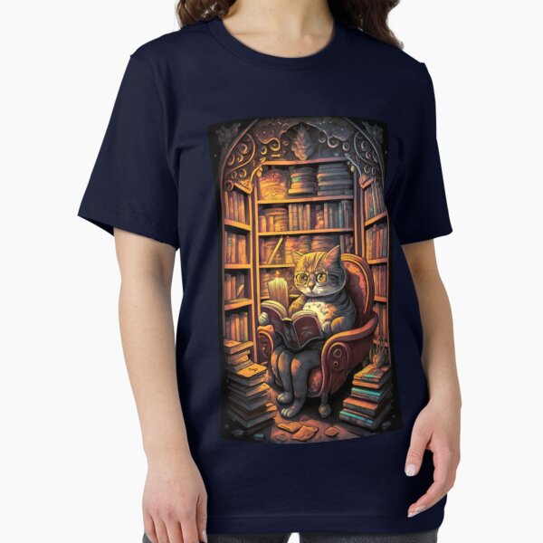 Artikel-Vorschau von Die Katzenhorde der Bibliothekare, designt und verkauft von freakystickey.