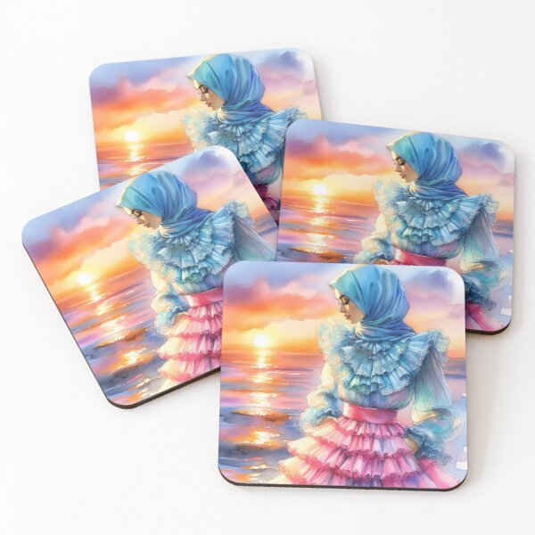 Item preview, Sunset Hijabi designed and sold by Donkey's Salad.