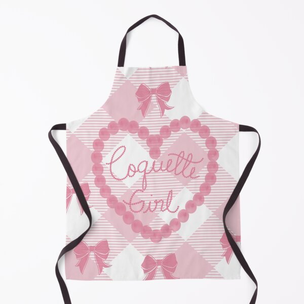 Item preview, Coquette Girl with Pink Bows Pearls and Laces designed and sold by Tetete.