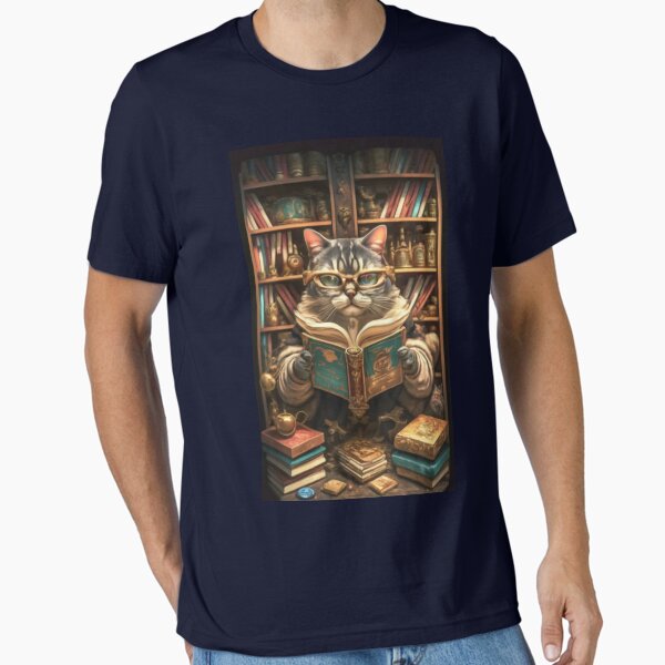Artikel-Vorschau von Die Katzenhorde der Bibliothekare, designt und verkauft von freakystickey.