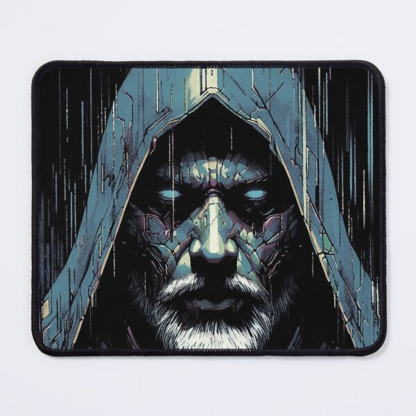 Item preview, Futuristic Monk [cyberpunk aesthetic] designed and sold by RESToRAPTOR.