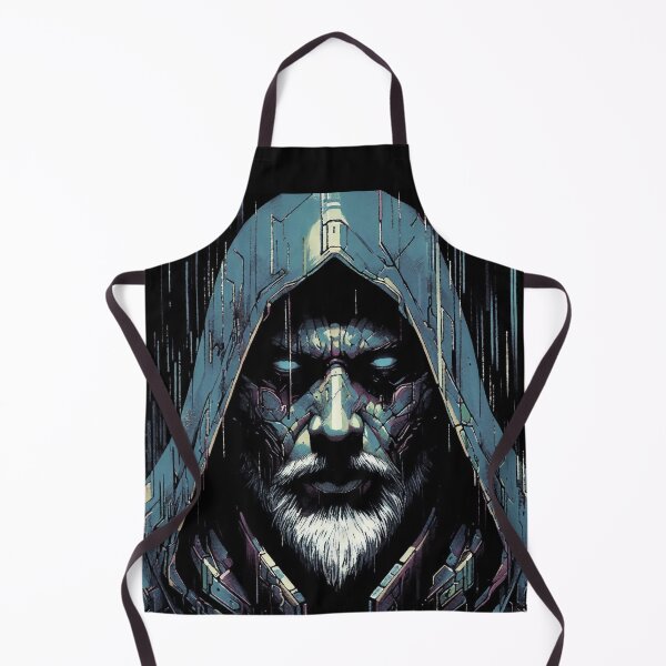 Item preview, Futuristic Monk [cyberpunk aesthetic] designed and sold by RESToRAPTOR.