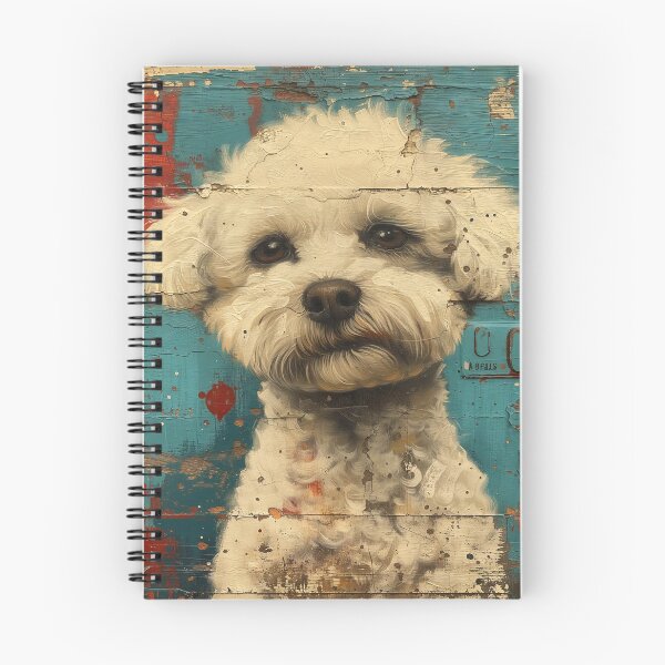 Item preview, Chic Urban Bichon Frise - Street Art Portrait designed and sold by StudiodeBoer.