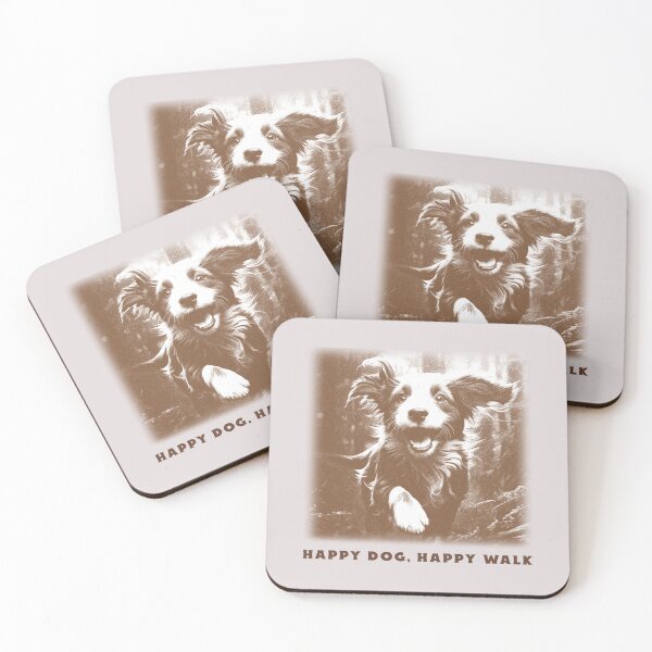 Item preview, Happy Dog, Happy Walk, Dog Humor designed and sold by BrindleandBale.