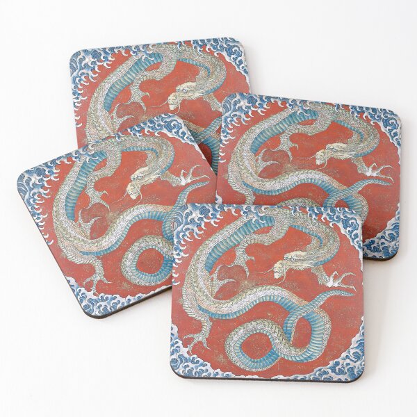 Item preview, Dragon by Katsushika Hokusai on the ceiling of a festival float, Hokusaikan, Obuse, Nagano, Japan designed and sold by TheHappyK.